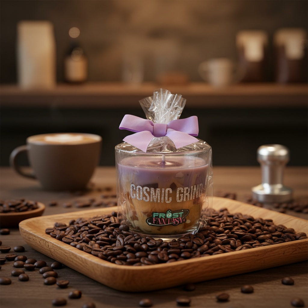 Cosmic Grind coffee candle